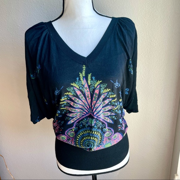 Free People Tops - Free People Short Sleeve Batwing Sweater S